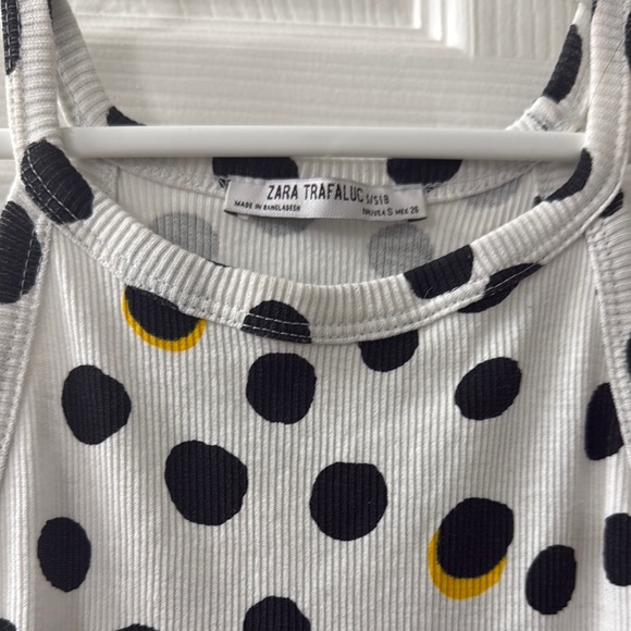 Zara Polka Dot Bodysuit - US (S) Like New - Picture 2 of 3